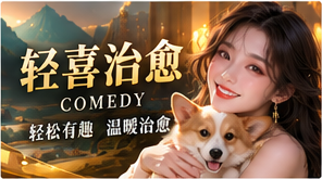 轻喜治愈专题视觉